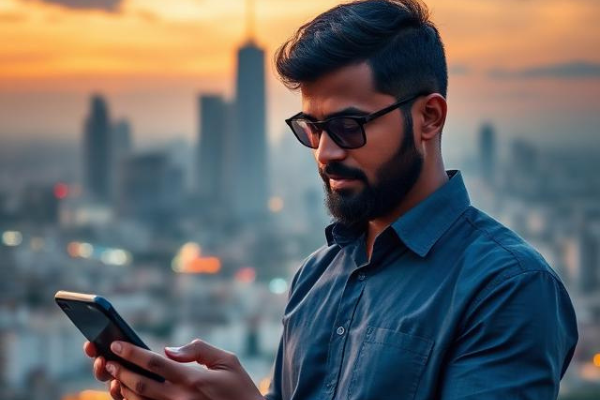 Mobile-friendly websites in Sri Lanka displayed on a smartphone